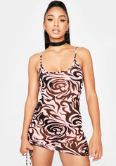 Twisted Temptations Mini Dress