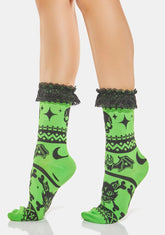 Purred Away Ankle Socks