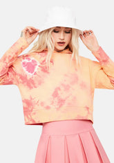 Sherbet Tie Dye Burl Sweatshirt
