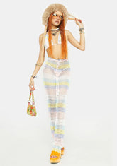 All That Sunshine Crochet Pants Set