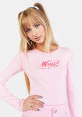 Hand In Mine Long Sleeve Logo Tee