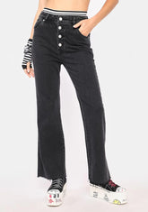 Comfort Shadow Eastcoast Flare Crop Jeans
