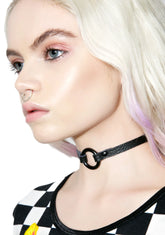 Rough Edge O-Ring Choker