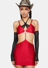 Guilty As Charged Mini Dress