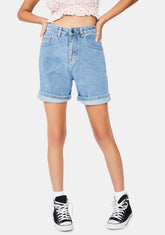 Dad Denim Shorts