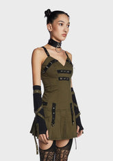 Army Multi Eyelet Arm Warmers