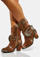 Amber Sheriff Shine Cowboy Boots