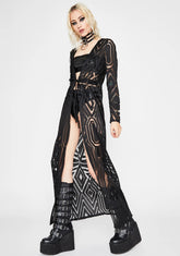 Dark Phoenix Empire Sheer Robe