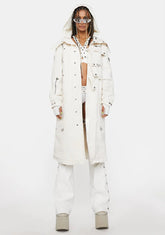 Compression Unisex Convertible Fleece Parka Jacket