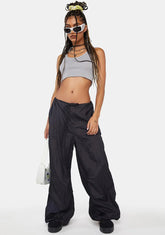 Parachute Black Chute Trousers
