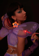 Lilac Fairy Time Light Up Butterfly Wings