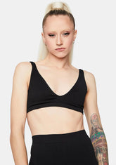 Night Next Location Triangle Sports Bra