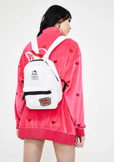 X Hello Kitty Satin Mini Backpack