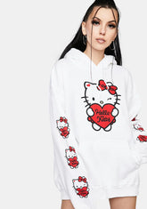 x Hello Kitty Oversized Graphic Hoodie