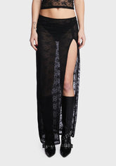 Uno Sheer Maxi Skirt