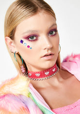 Rainbow Pixie Face Gems