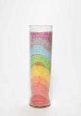 Crushed Rainbow Candle