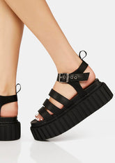 Bad Habits Chunky Creeper Sandals