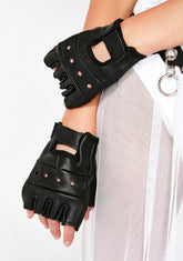 Hit The Gas Biker Gloves