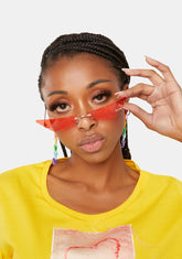 Hot Chatty Catty Cat Eye Sunglasses