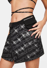 Baddie Mentality Mini Skirt