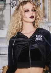 Wedding Unplanner Velour Hoodie