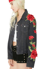 Roses Denim Jacket