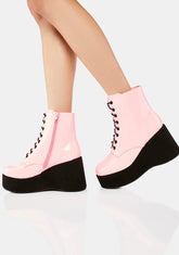 Sweet Literally Living Platform Boots