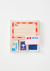 Air Mail Rubber Stamp Kit