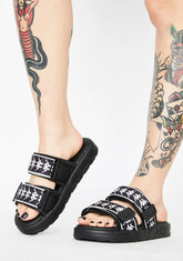 Black 222 Banda Aster Logo Slides