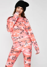 Fire Camo Junior Sweatshirt