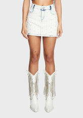 Vintage Dreams Denim Skirt