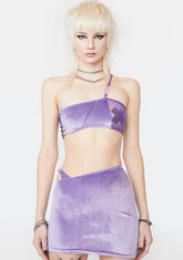 Lilac Better Work Cutout Mini Dress