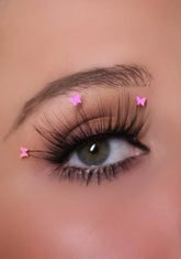Metallic Pink Flutter Lashes
