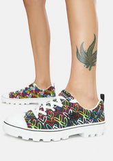 x JGoldcrown Hashtag Love Roadies Sneakers