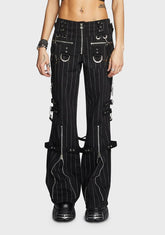 Pinstripe Super D-Ring Pants
