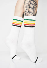 A Lil Mambo Stripe Socks