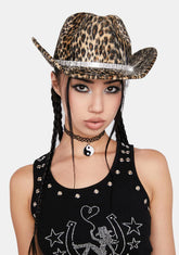 Jungle Palace Leopard Cowboy Hat