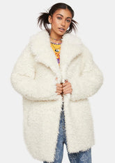 Jackie Faux Fur Coat