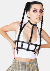 Take Control Vegan Leather Harness