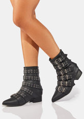 Warlock-70 Buckle Boots