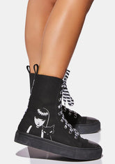 Existential Freeze Printed Sneakers