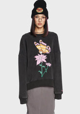 Embrace The Nightmare Oversized Sweatshirt