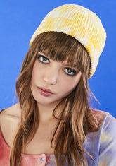 Sunny Chill Mode Tie Dye Beanie