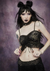 Nettles And Nectar Ruffle Lace Cami Tank