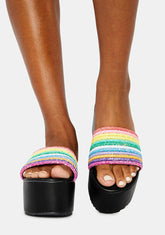 Night Sour Straws Rainbow Platform Slides