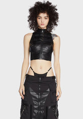 Piercing Crop Top