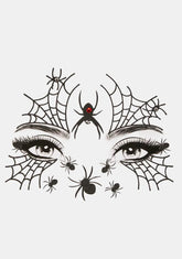 Never Wasted Widow Face Stickers