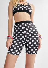 Making It Clear Biker Shorts