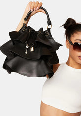 Ruffle Up Bucket Bag